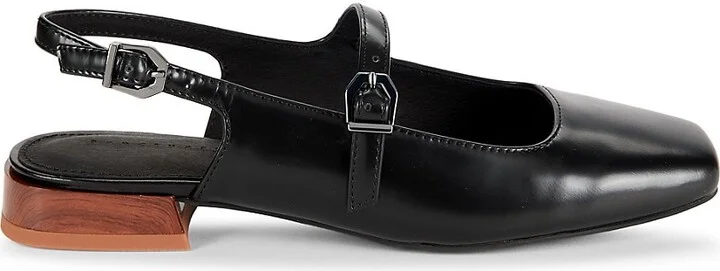 Evie Leather Flats