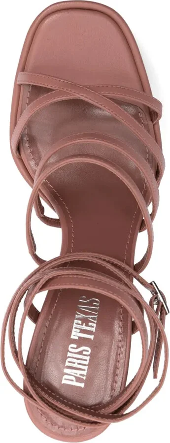 Evita leather platform sandals - Image 4