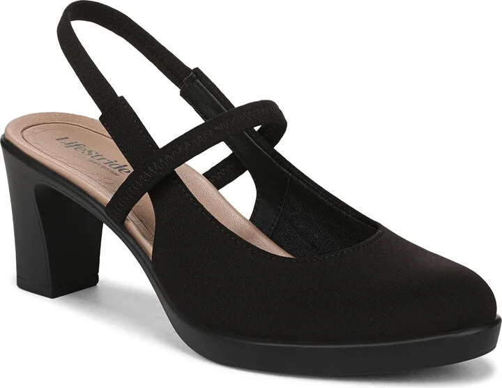 Evoke Slingback Mary Jane Platform Pump