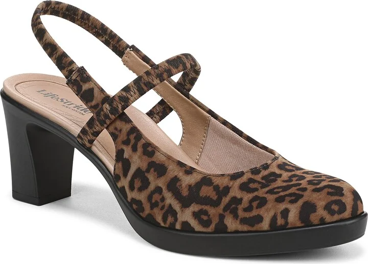 Evoke Slingback Mary Jane Platform Pump