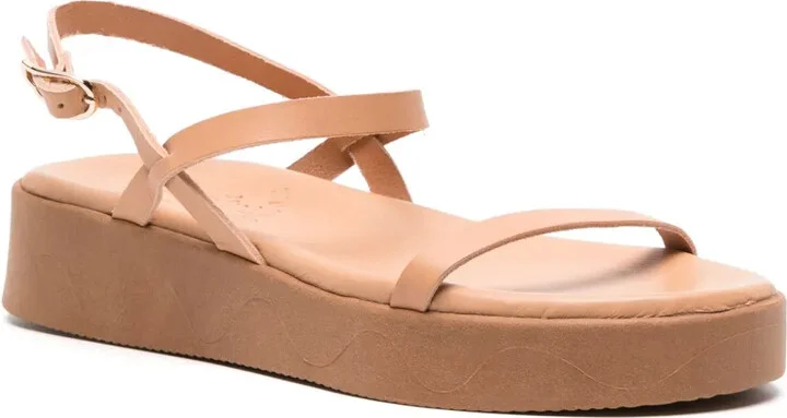 Evriali 40mm leather sandals - Image 2
