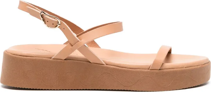 Evriali 40mm leather sandals