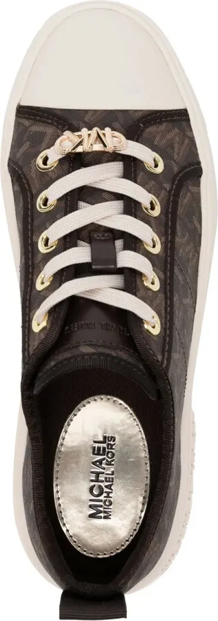 Evy Empire monogram-patterned sneakers - Image 4