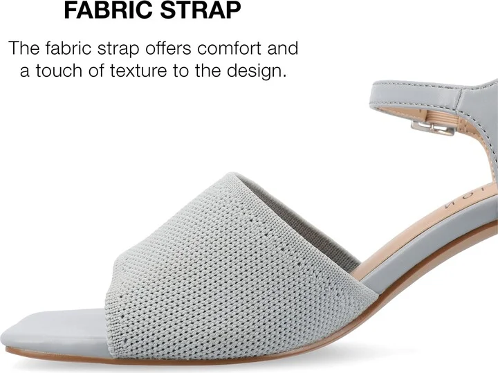 Evylinn Knit Block Heel Sandal - Image 10