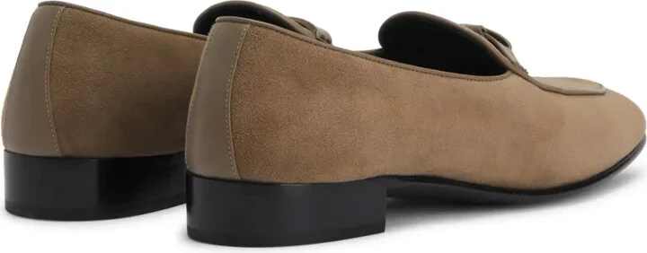 Ewerton almond-toe suede loafers - Image 3
