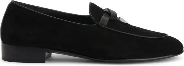Ewerton almond-toe suede loafers