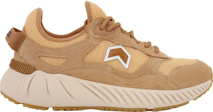 Ewie Sporty Leather Sneakers - Ochre