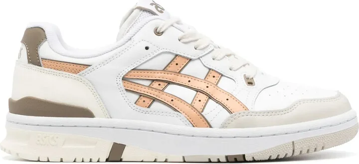 EX89 panelled-design leather sneakers