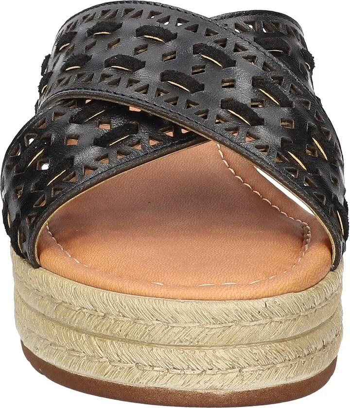 Exa-Italy Espadrille Platform Slide Sandal - Image 3