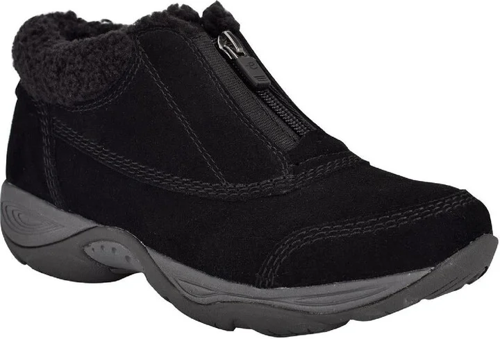 Exclaim Womens Suede Ankle Booties