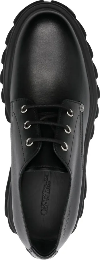 Exploration leather derby shoes - Image 4