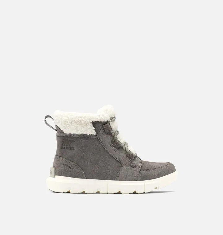 Explorer II Carnival Cozy 1959391-052 Women's Gray Shearling Boots EEE3726