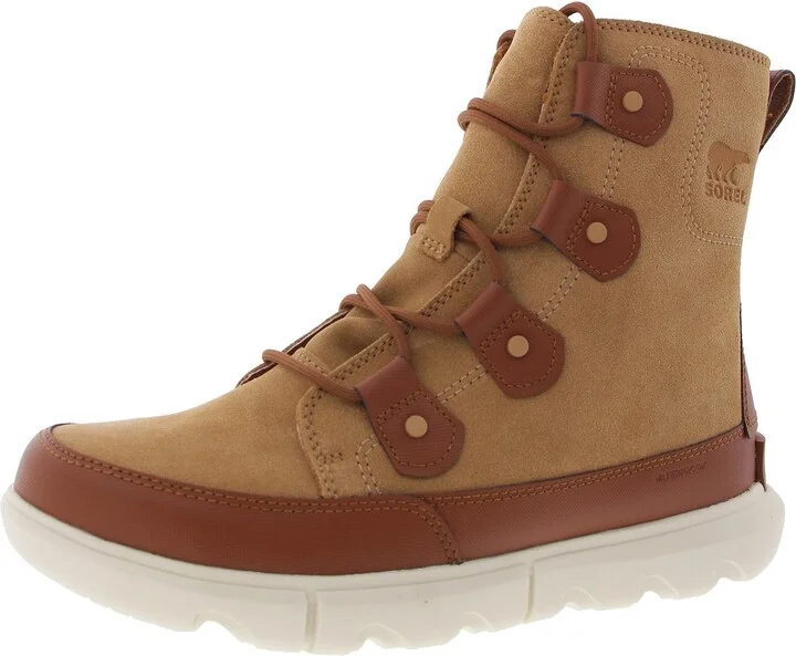 Explorer Mens Suede Waterproof Combat & Lace-up Boots