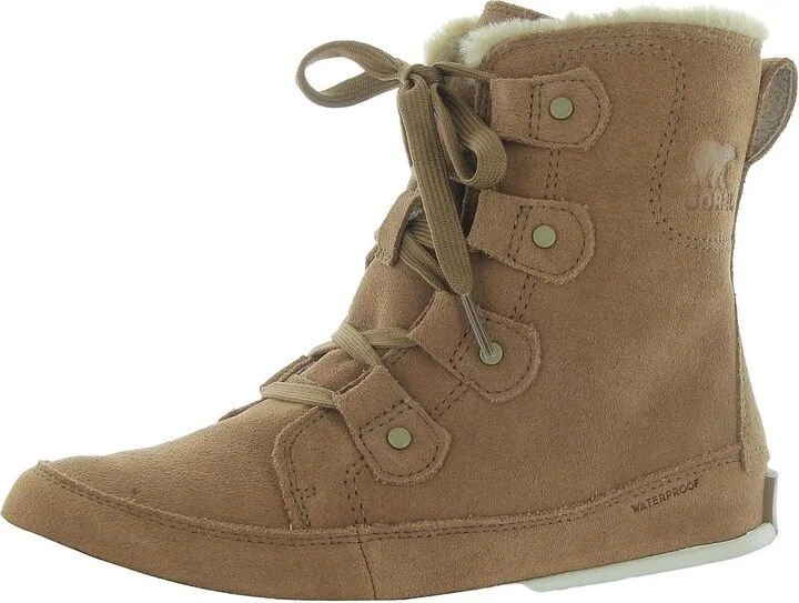 Explorer Next Joan WP Womens Suede Faux Fur Winter & Snow Boots