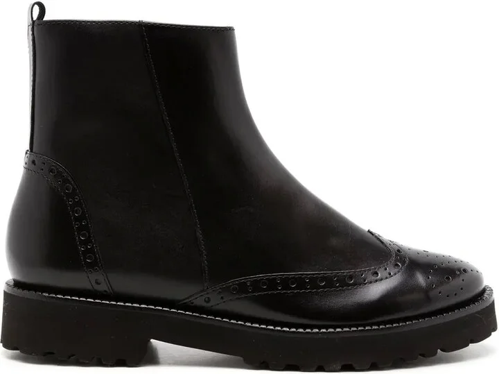 Express brogue ankle-boots