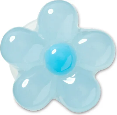 Expressive Floral Light Blue