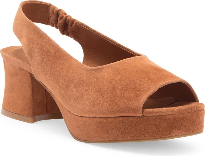 Extendo Slingback Platform Sandal