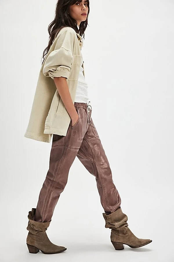 Extra Slouch Suede Boots - Image 3