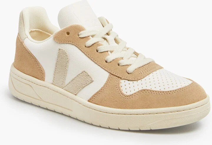Extra White Natural Sahara V-10 Sneakers