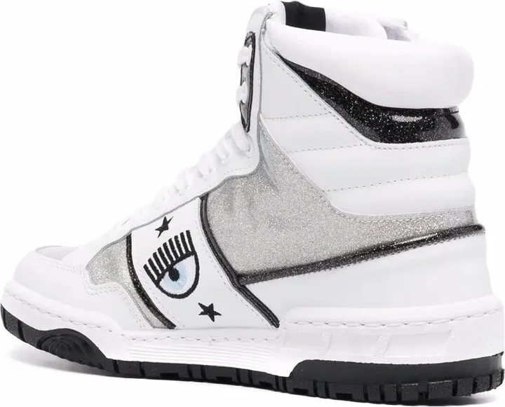 Eye-Motif High Top Sneakers - Image 3