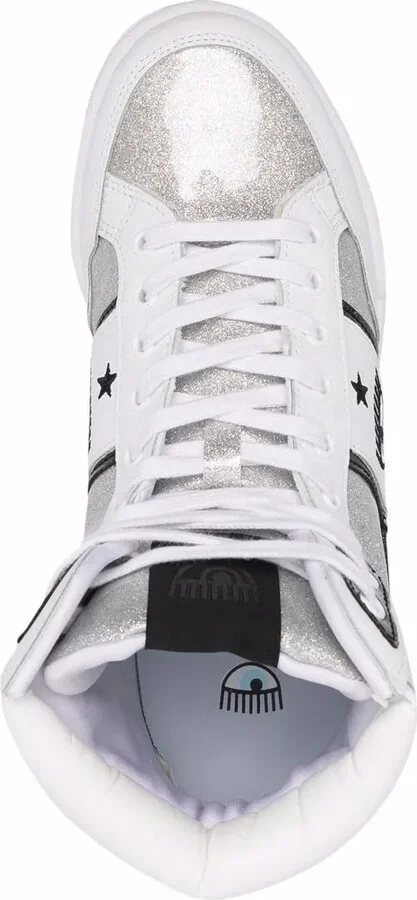 Eye-Motif High Top Sneakers - Image 4