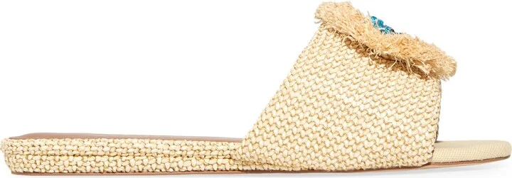 Eye Woven Slide Sandal - Image 3