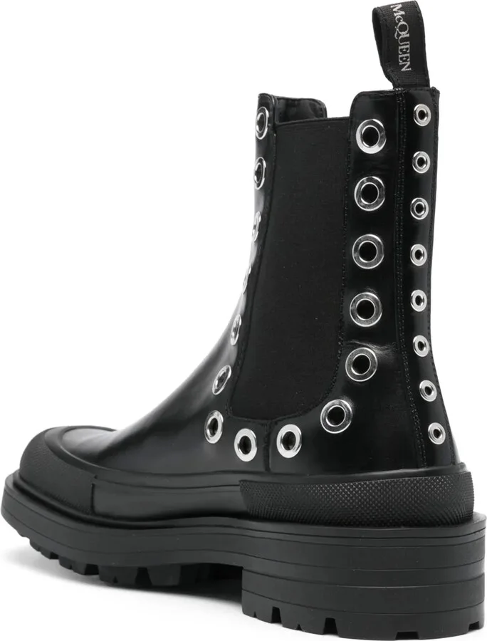 eyelet-detail Chelsea boots - Image 3
