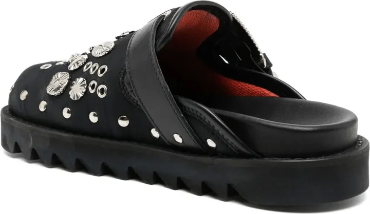 Eyelet-Detail Mules - Image 3