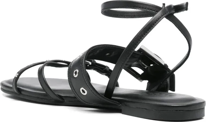 Eyelet-Detail Sandals - Image 3