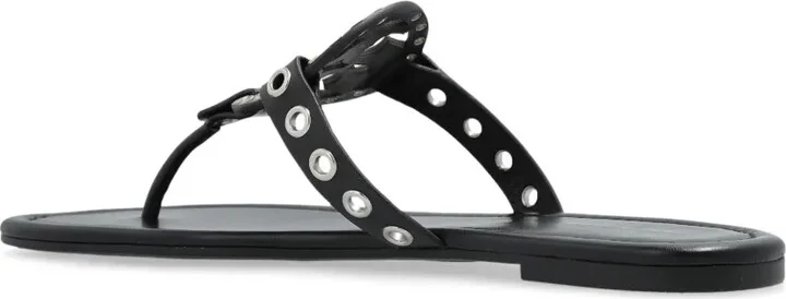 Eyelet-Embellished Sandals - Image 3