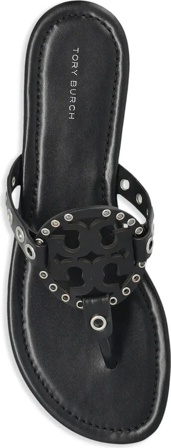 Eyelet-Embellished Sandals - Image 4