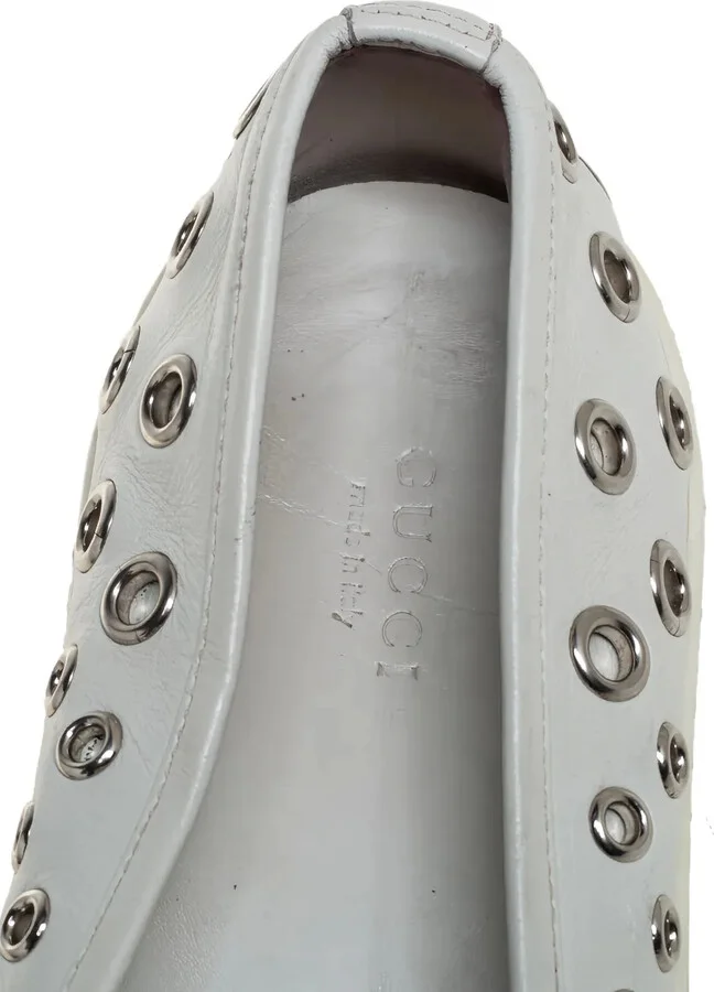 Eyelet-Embellished Slip-On Sneakers - Image 5