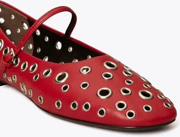 Eyelet Mary Jane Ballet - Image 9