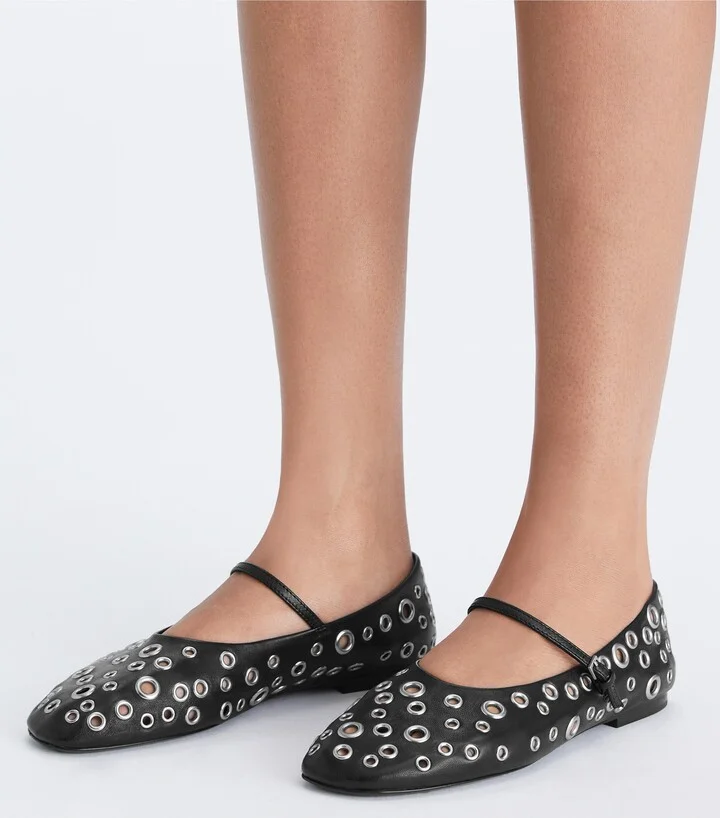 Eyelet Mary Jane Ballet Flat - Image 2