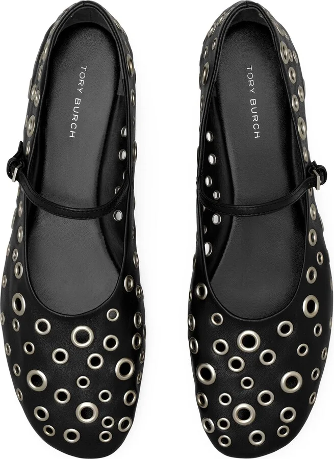 Eyelet Mary Jane Ballet Flat - Image 4