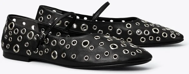 Eyelet Mary Jane Ballet