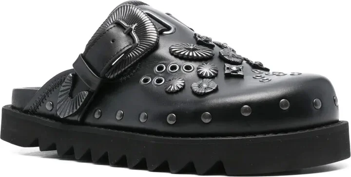 Eyelet-Metal Mules - Image 2