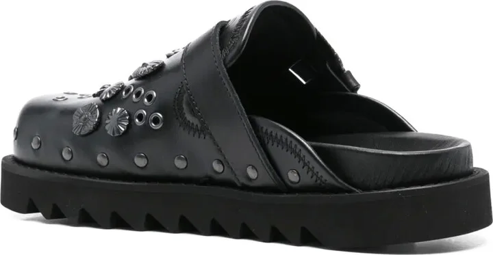 Eyelet-Metal Mules - Image 3