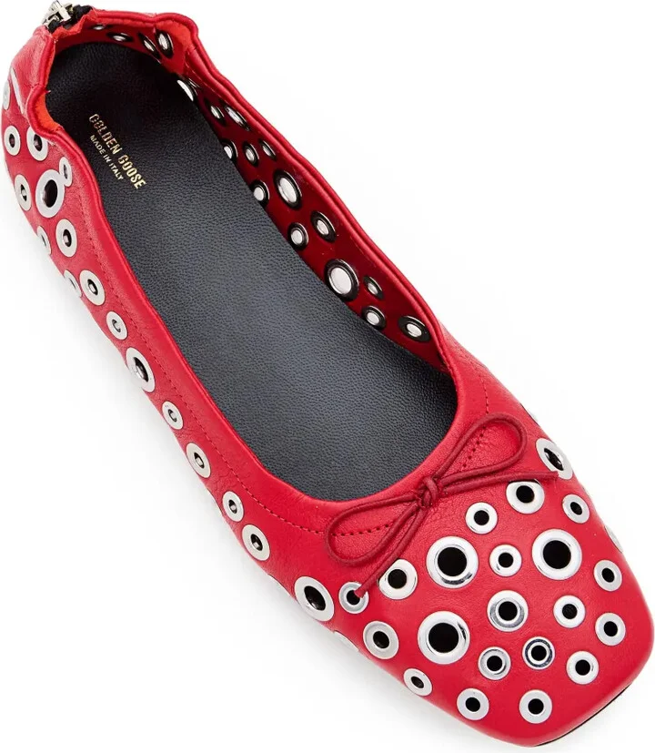 Eyelet-Vents Ballet Flats - Image 4