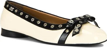 Eyelets Bow Ballerina - Image 2