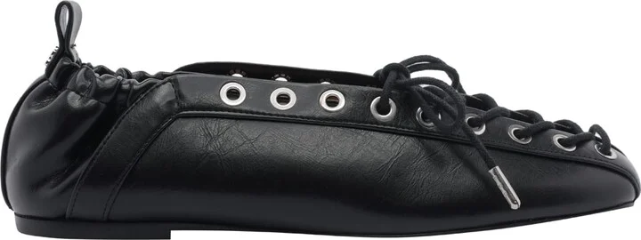Eyelets Lace Up Ballets