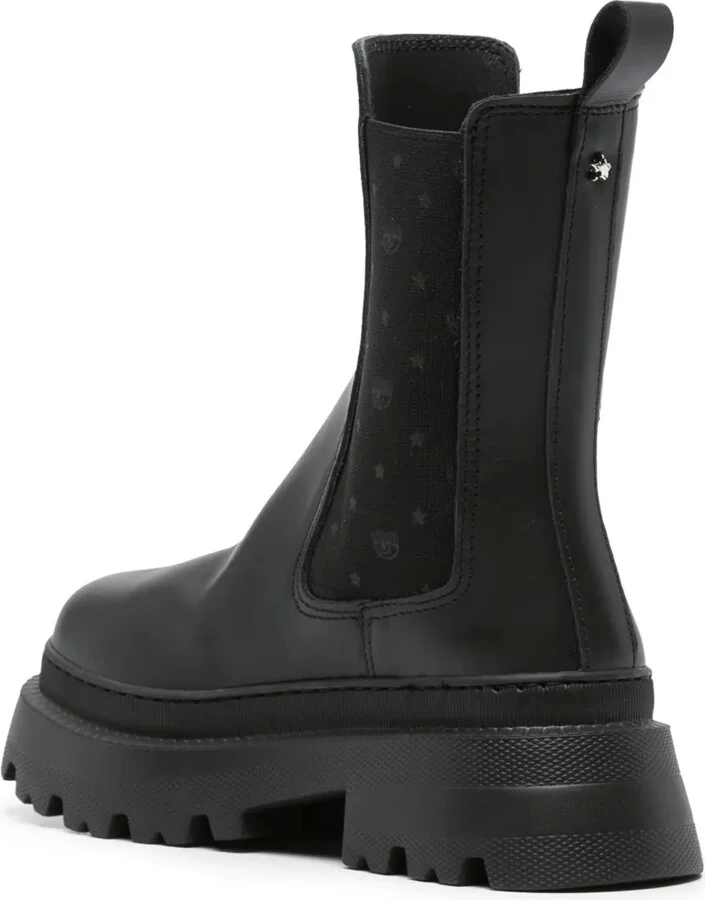 Eyelike-motif chelsea boots - Image 3