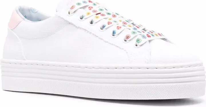 Eyestar motif platform sneakers - Image 2