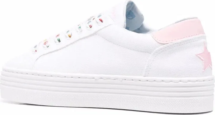 Eyestar motif platform sneakers - Image 3