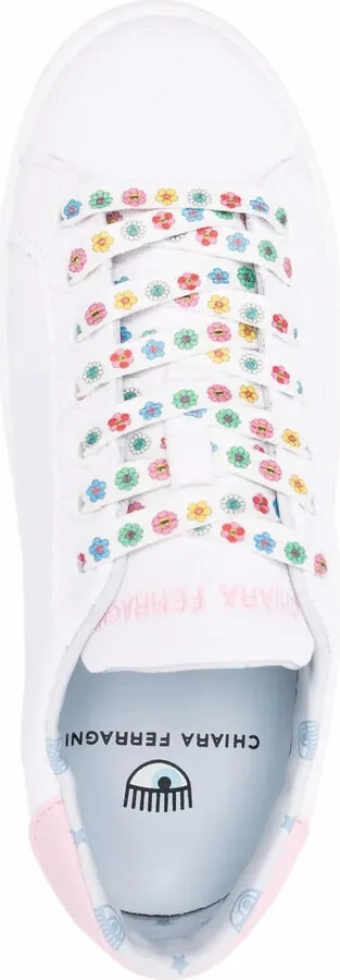 Eyestar motif platform sneakers - Image 4