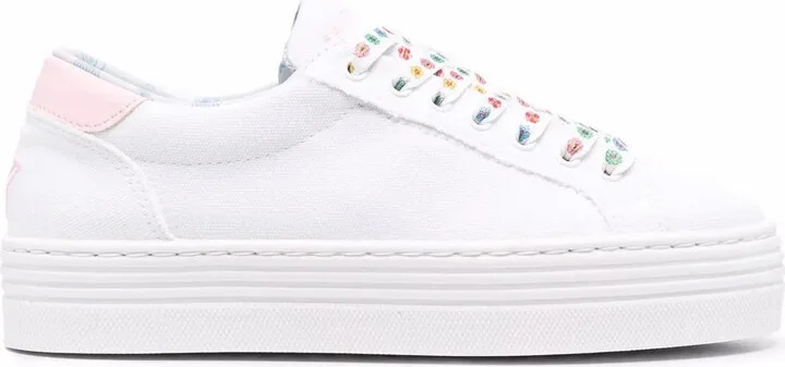 Eyestar motif platform sneakers