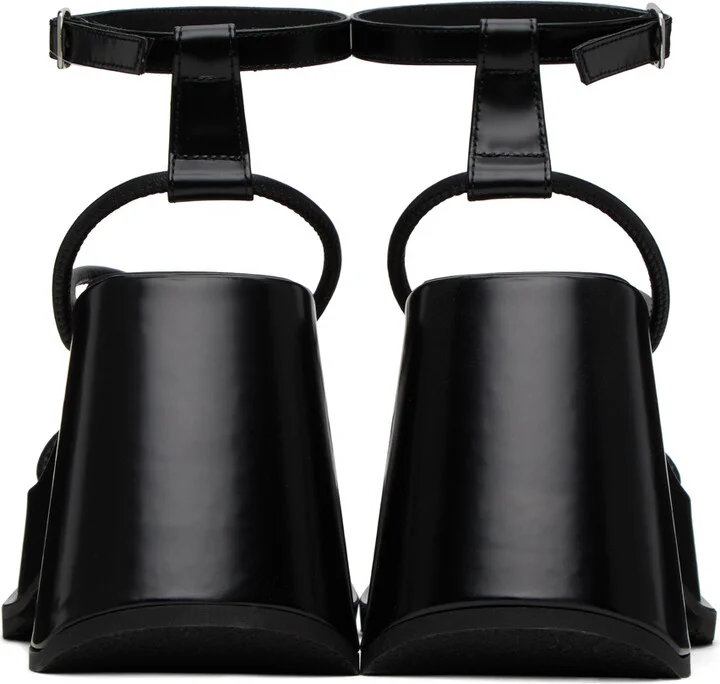 EYTYS Black Olympia Heeled Sandals - Image 2