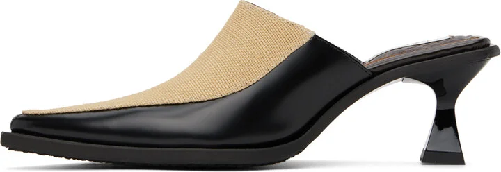 EYTYS Black & Tan Nico Heels - Image 3