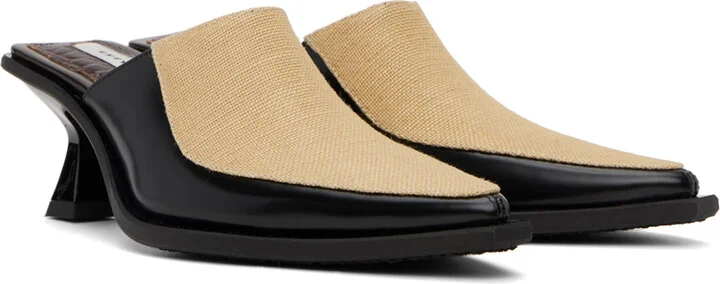 EYTYS Black & Tan Nico Heels - Image 4