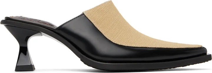 EYTYS Black & Tan Nico Heels